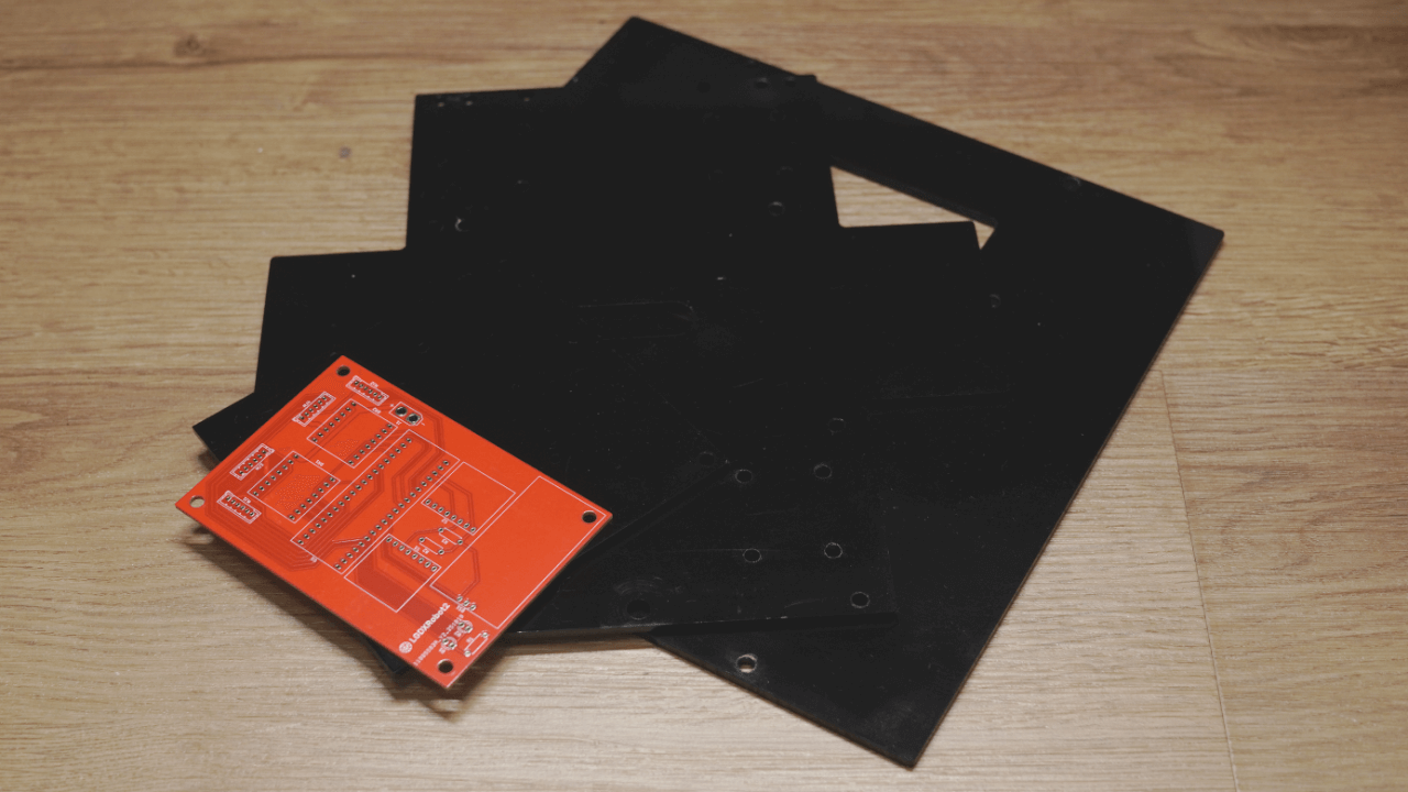 Manufacture parts for LGDXRobot2